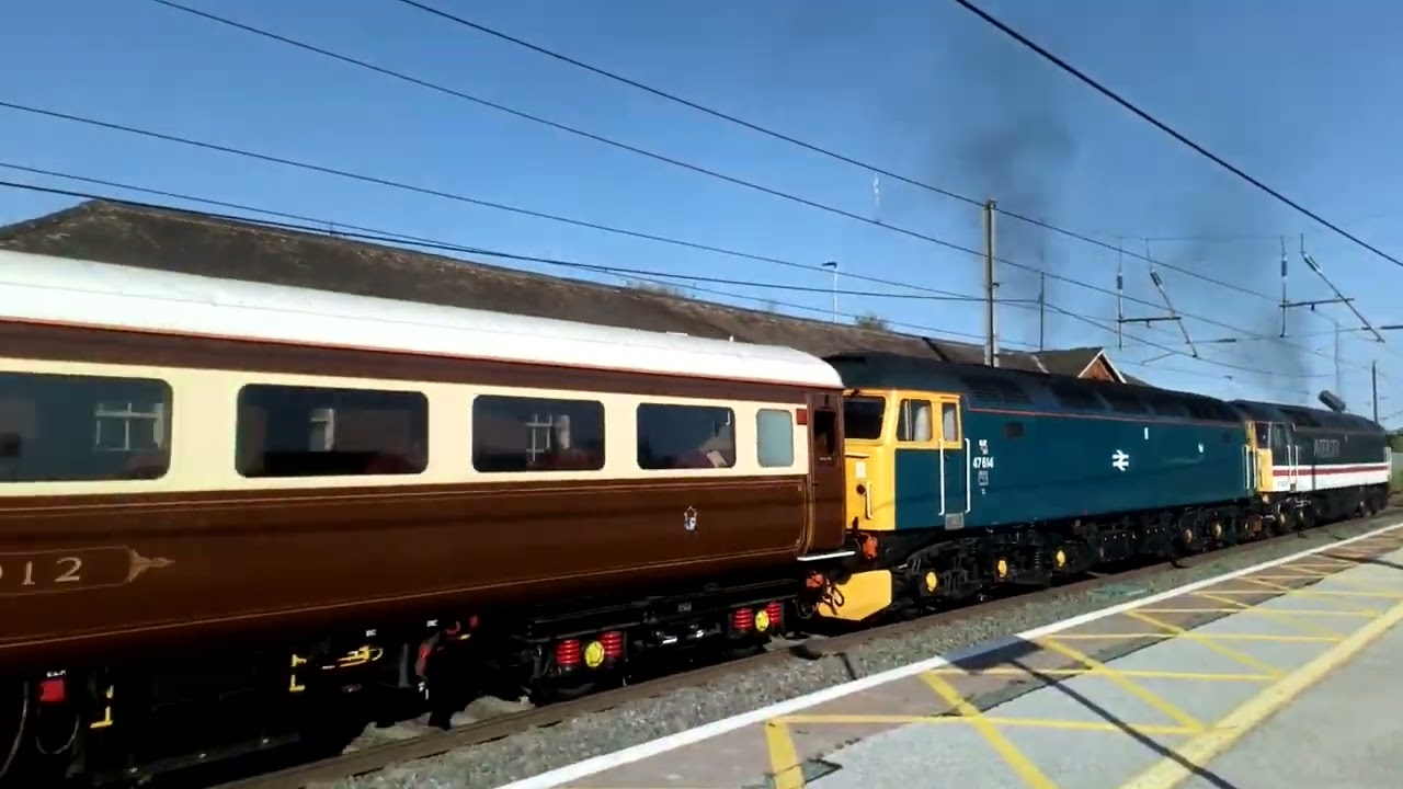 LSL 47828 & 47614 - 1Z88 1550 Scarborough - Potters Bar 'The Yorkshire Coast Statesman' 17/07/2021