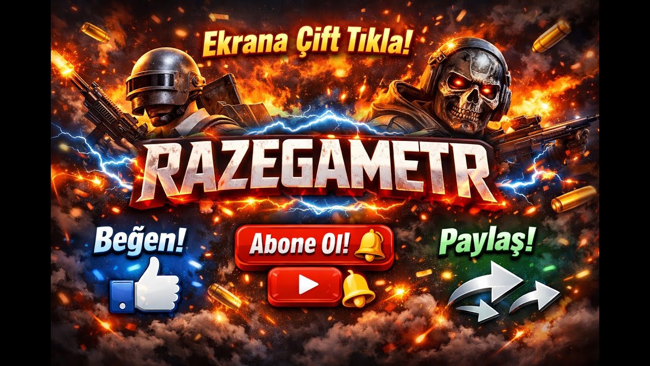 Terfi Maçı Ekiple Yapıyoruz :D #razegametr #keşfet  #canlıyayın #pubgmobile #pubg #EpinTroy