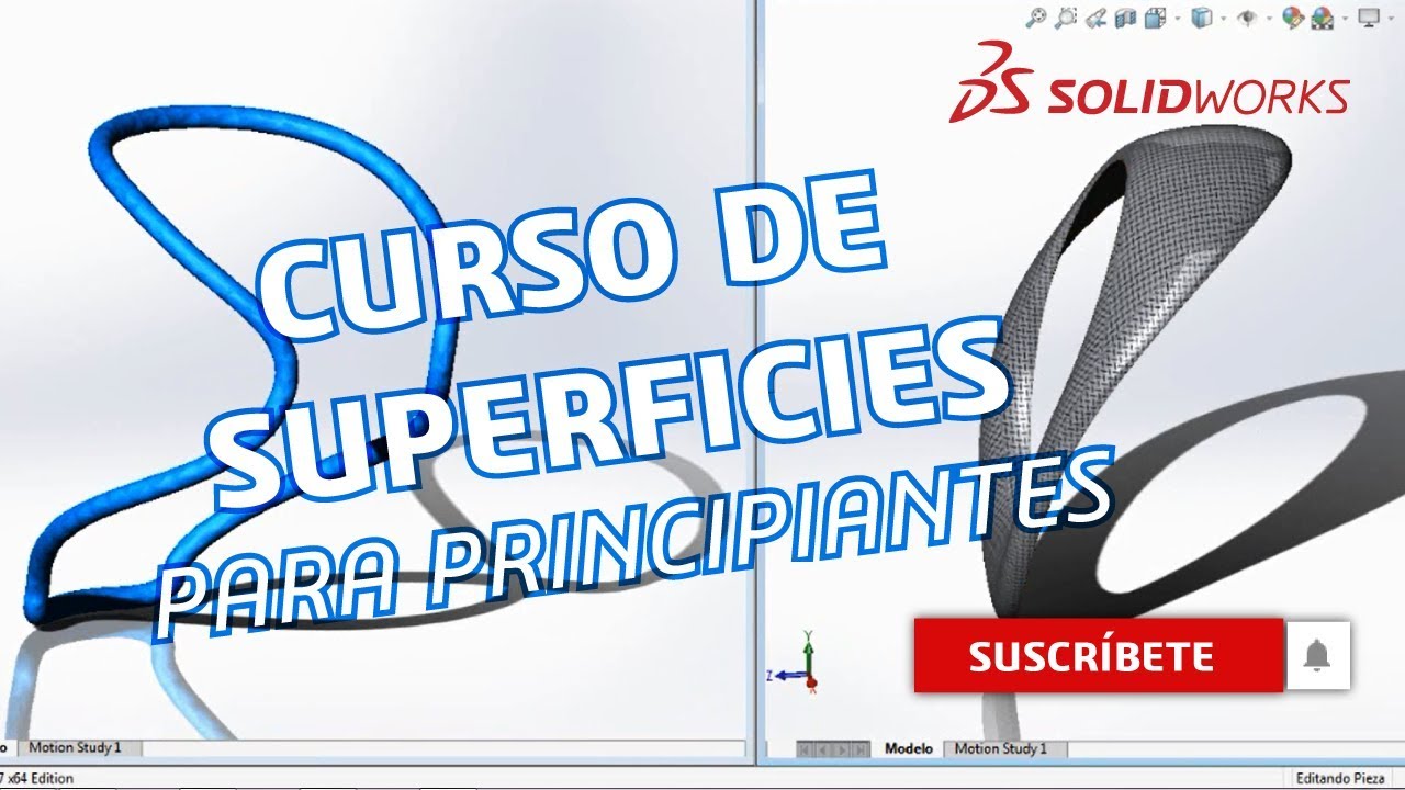 Curso de Superficies SOLIDWORKS - Operación Curvas / Proyectar curvas de un croquis a otro croquis