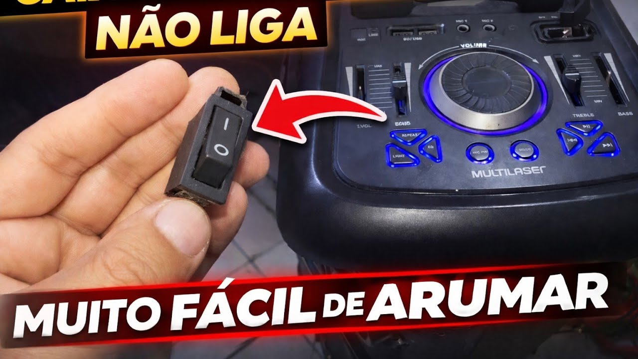 Super dica caixa de som não liga 