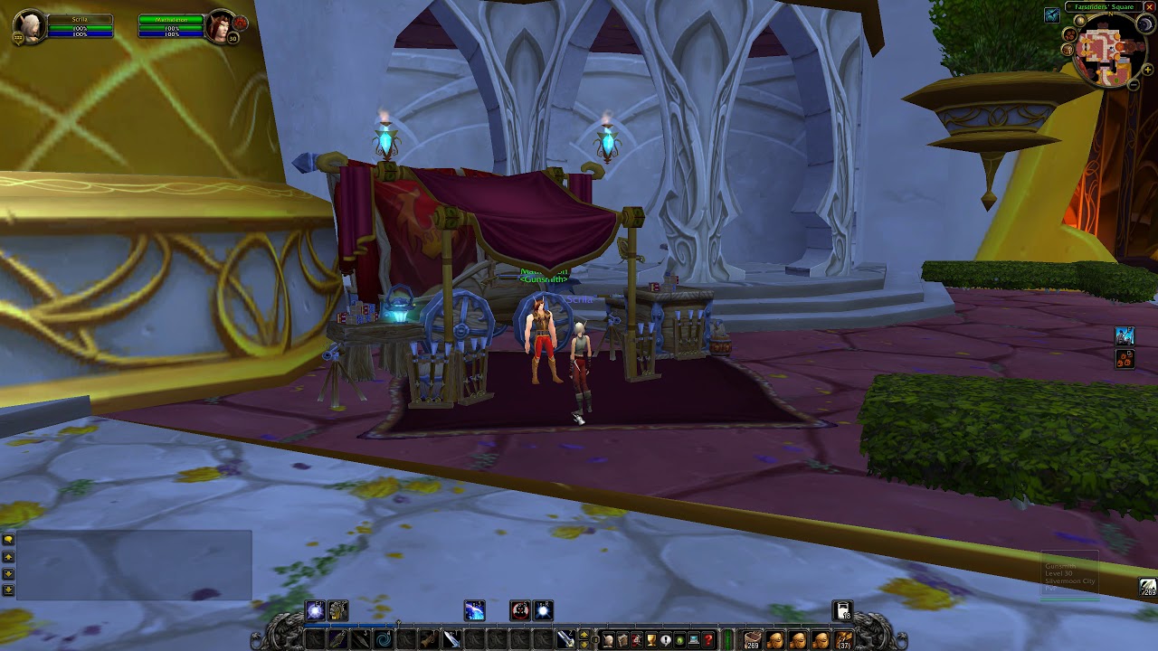 From where to buy Bullets in Silvermoon City, WoW TBC