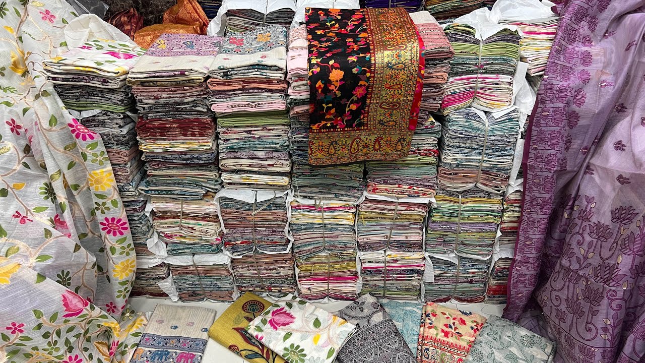 कॉटन बनारसी साड़ी का बेहतरीन कलेक्शन 