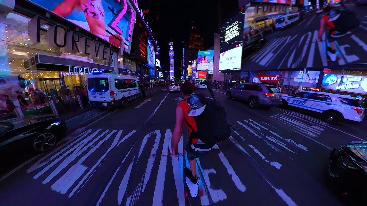 New York Esk8 - Broadway BOMB | WowGo 3x (Electric Longboard)