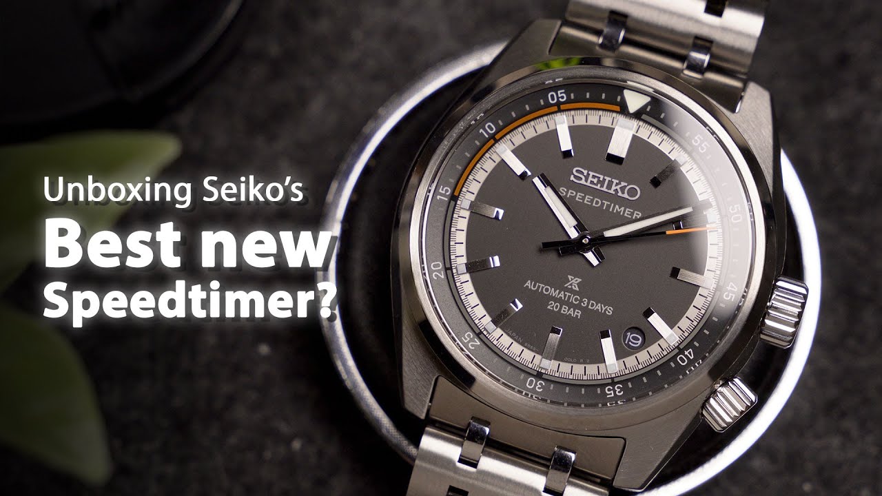 Распаковываем новый скоростной таймер от Seiko, о котором мало кто говорит | Seiko SPB515J