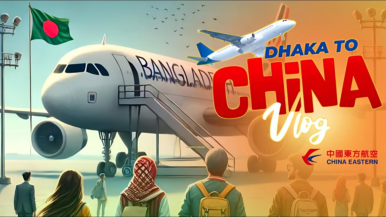 চীন ভ্রমণ || Dhaka to Kunming to Nanjing || China Eastern Airlines || MU 2036