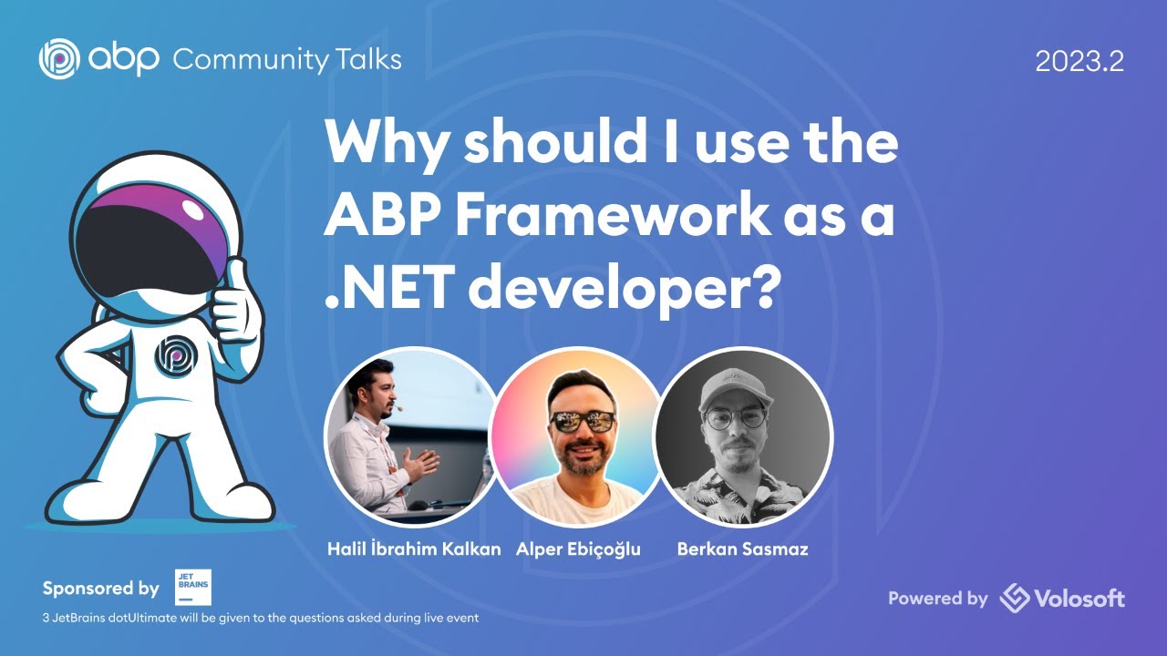 ABP Community Talks 2023.2: Почему мне, как разработчику .NET, следует использовать ABP Framework?