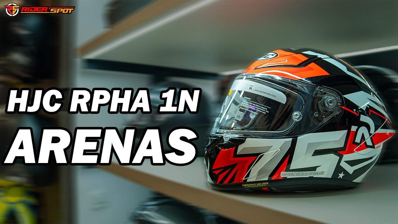 BUAT YANG SUKA BEDA SENDIRI | HJC RPHA 1N Arenas