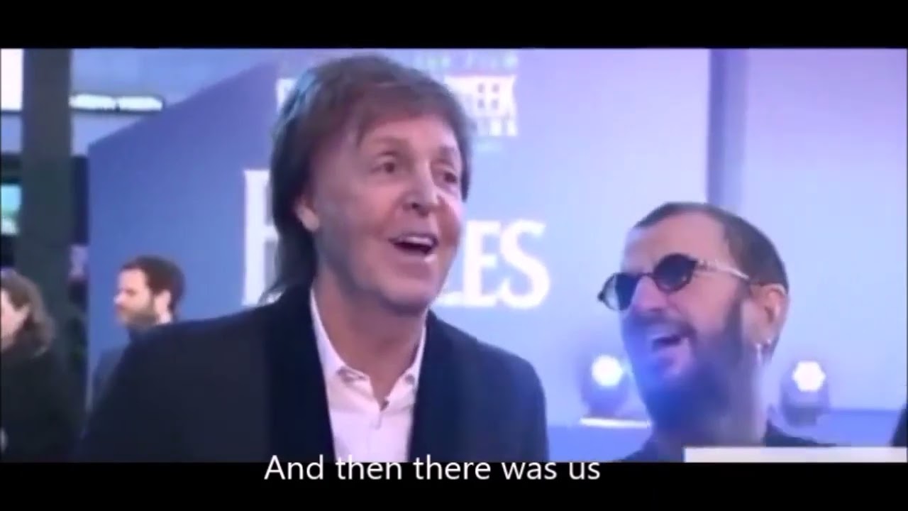Ringo Starr unmasks Billy Shepherd (Faul Mccartney).