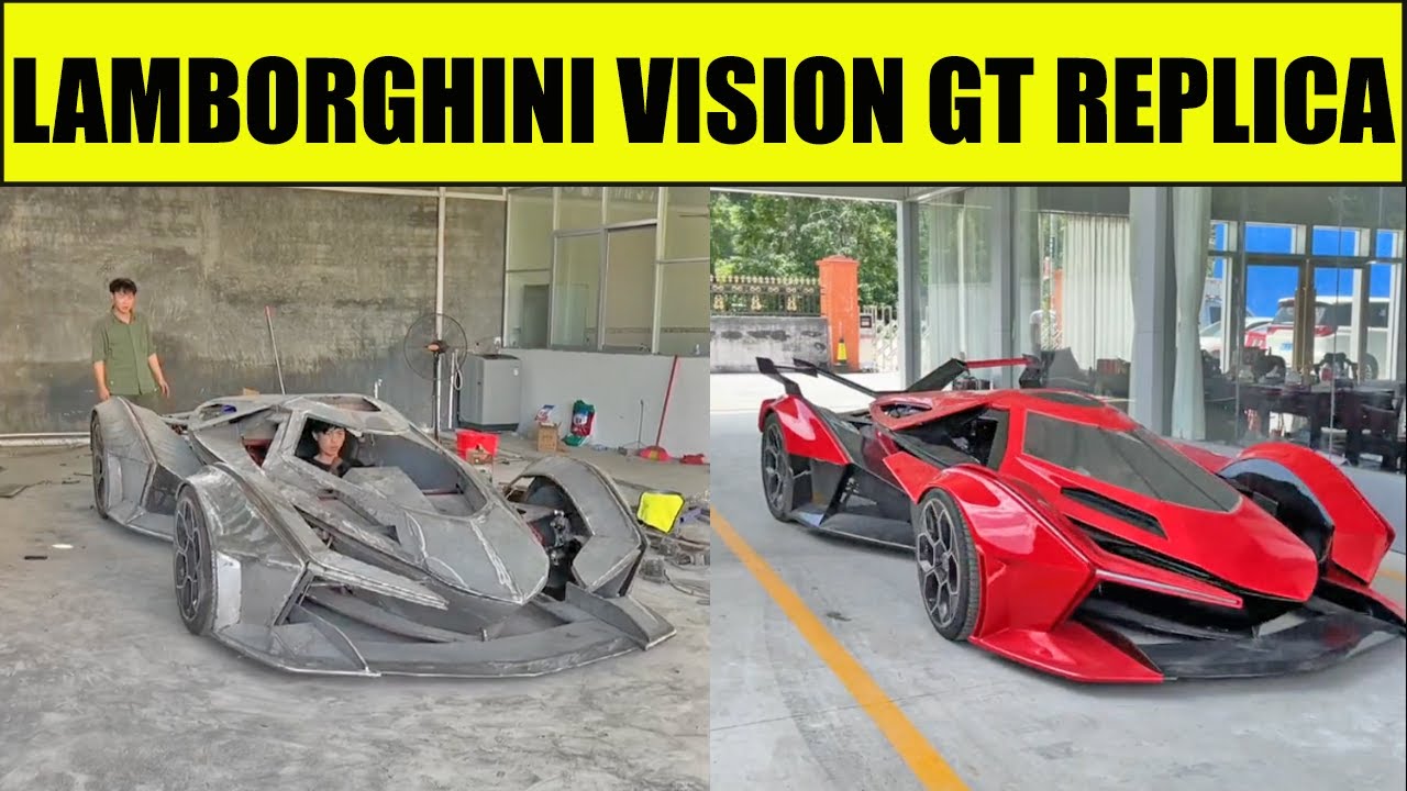 Lamborghini Lambo V12 Vision Gran Turismo Replica Part 2 I SUPERCAR