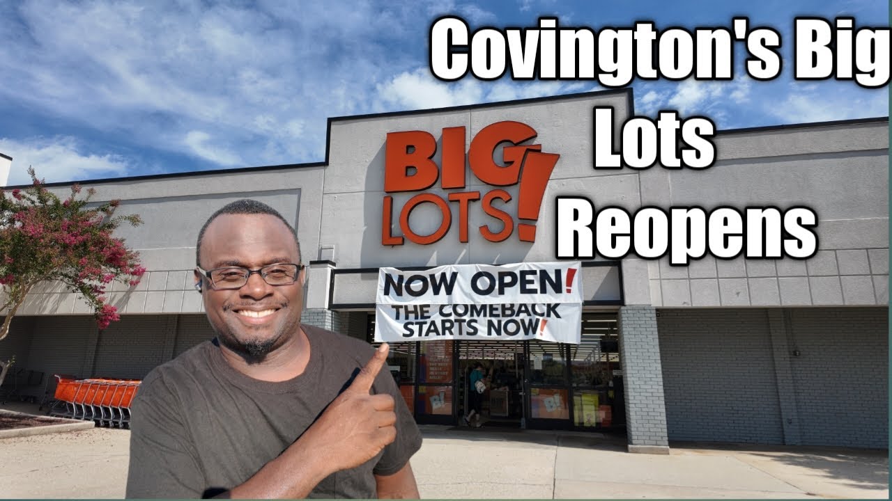 Big Lots Grand Reopening Tour in Covington Ga with the Georgia Explorer!