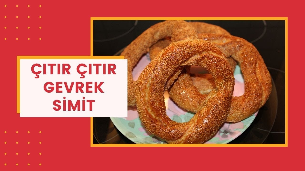 Simit Nasıl Yapılır - &Ccedil;ıtır &Ccedil;ıtır Gevrek Simit Tarifi - Sinan &Ccedil;abuk