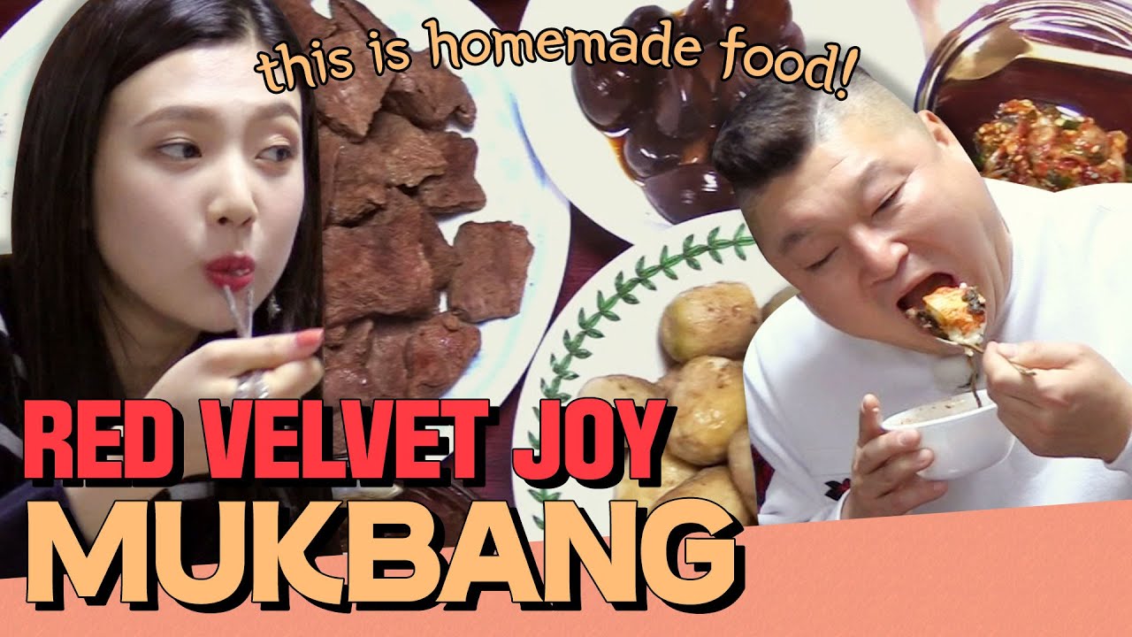 Dining with Red Velvet JOY! This is Homemade food! 🍚 | Let's Eat Dinner Together
