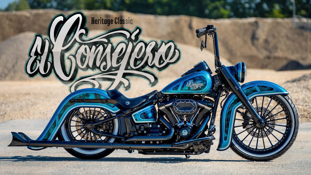 Thunderbike El Consejero - customized Harley-Davidson Heritage Softail FLHCS