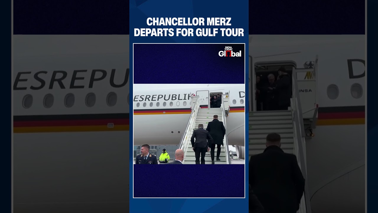German Chancellor Merz Leaves For Visit To Saudi Arabia, Qatar And UAE