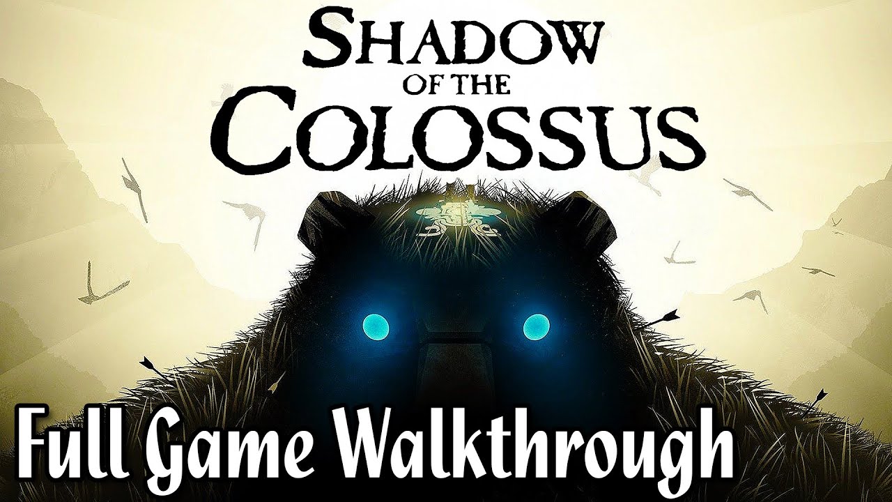 Shadow of the Colossus (2005) Full Game Walkthrough Playthrough [1080p HD]