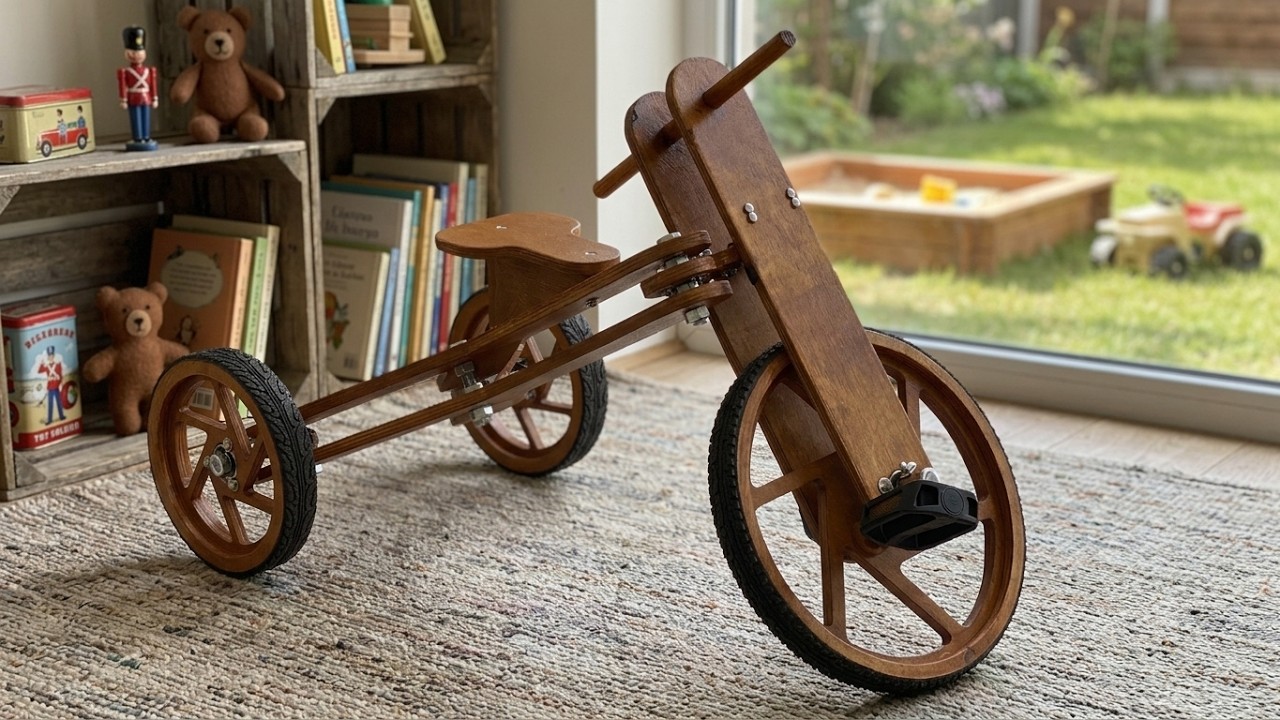 How to Make a Wooden Amazing Tricycle Concepts