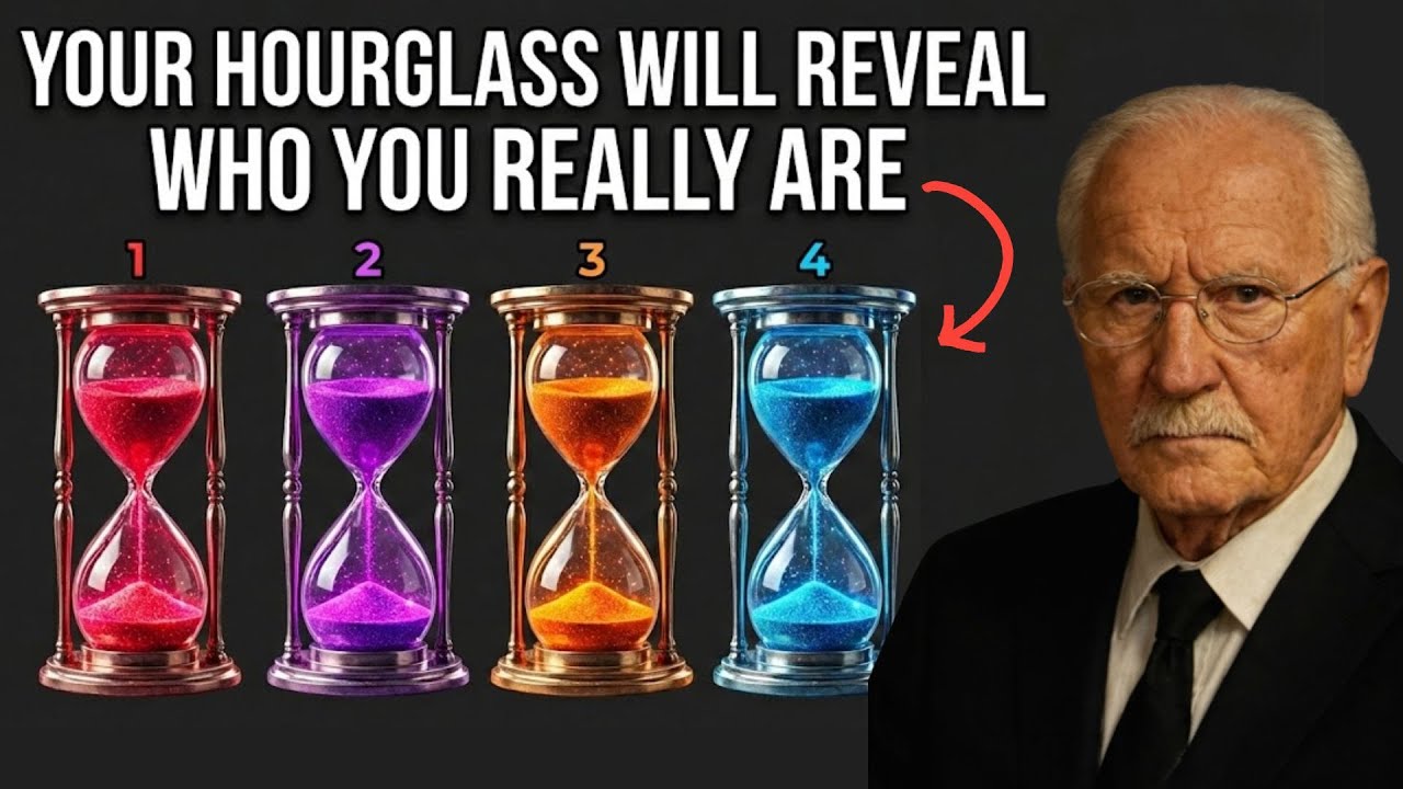 THE HOURGLASS YOU CHOOSE WILL REVEAL WHO YOU ARE CARL JUNG #carljung #personalitytest