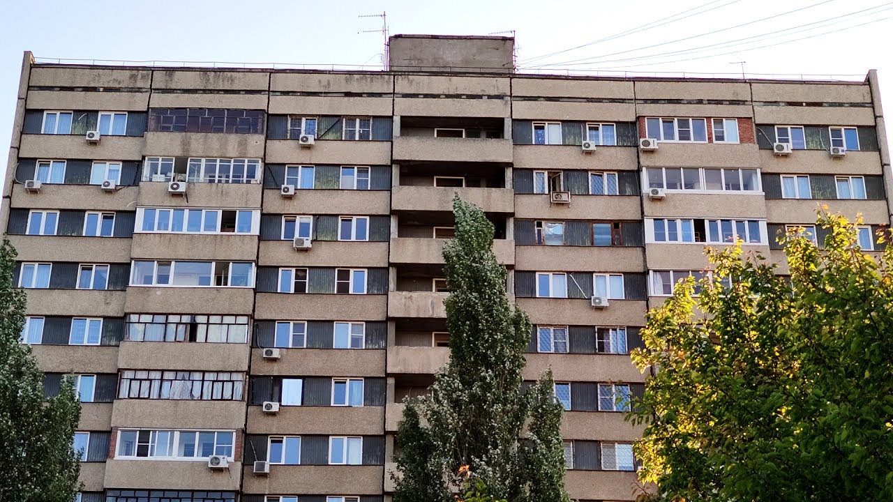 ⚡⚡16 ЭТАЖКА! ПРИПЯТСКАЯ АТМОСФЕРА! Лифты (КМЗ-1981 г.в); город Тольятти; Баныкина 52, подъезд 1