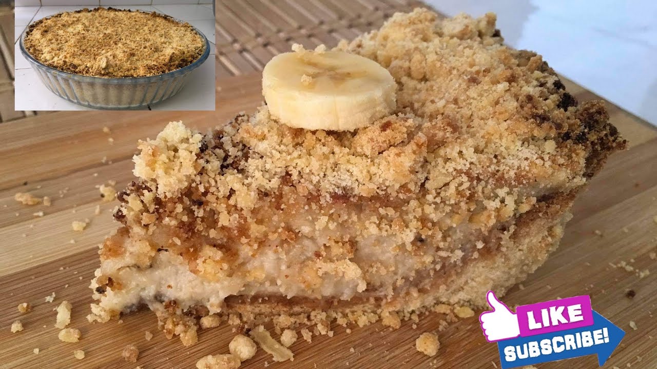 Crumble Banane | Crumble fais maison | A la Mauricienne