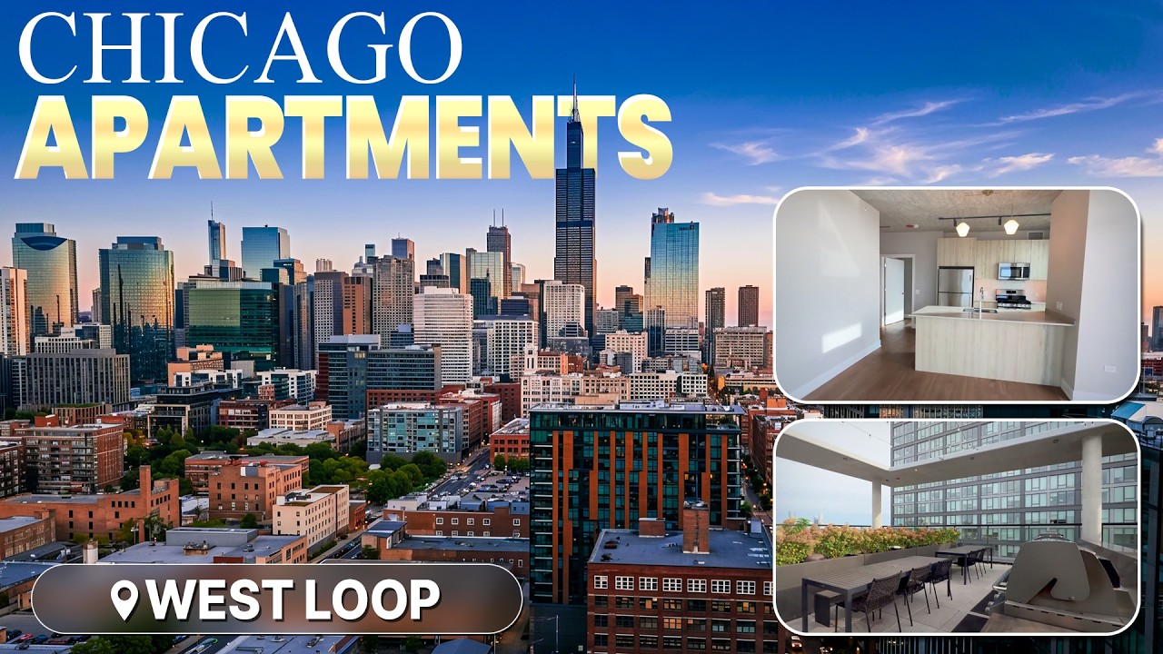 Chicago Apartment Tour 2 Bedroom in West Loop