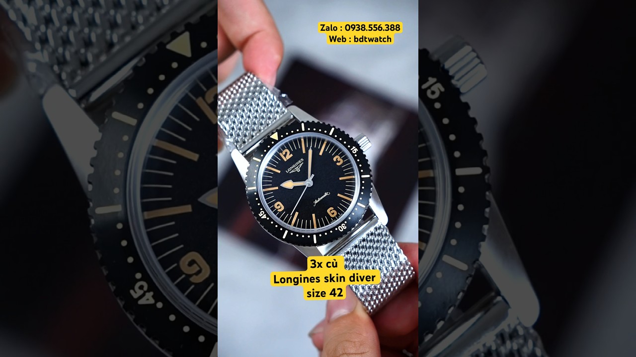 ĐỒNG HỒ #LONGINES SKIN DIVER HERITAGE L2.822.4.56.6 #L28224566