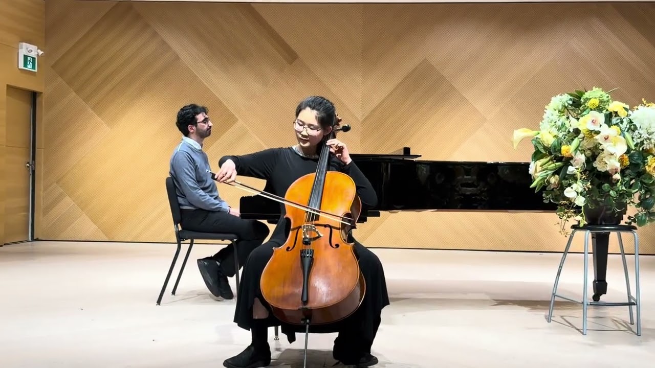 J. C. Bach cello concerto in C minor, 3rd movement 