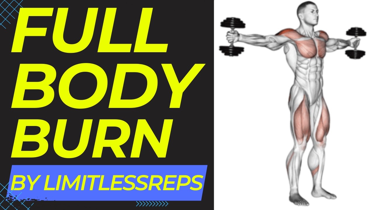 Try This Full Body Dumbbell Burn 🔥 | Complete Strength Workout
