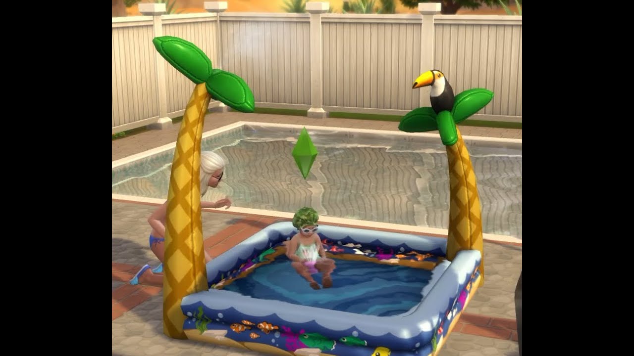 Sims 4 Summer Baby Pool Fun
