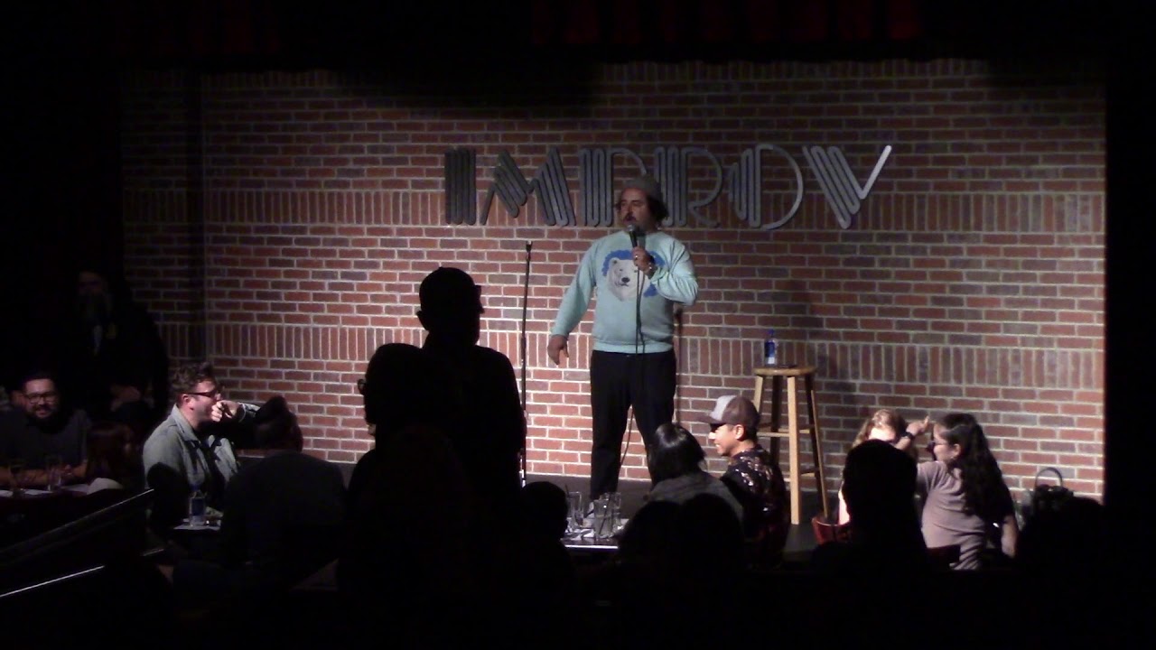 Sandy Danto provokes audience members to try and fight him