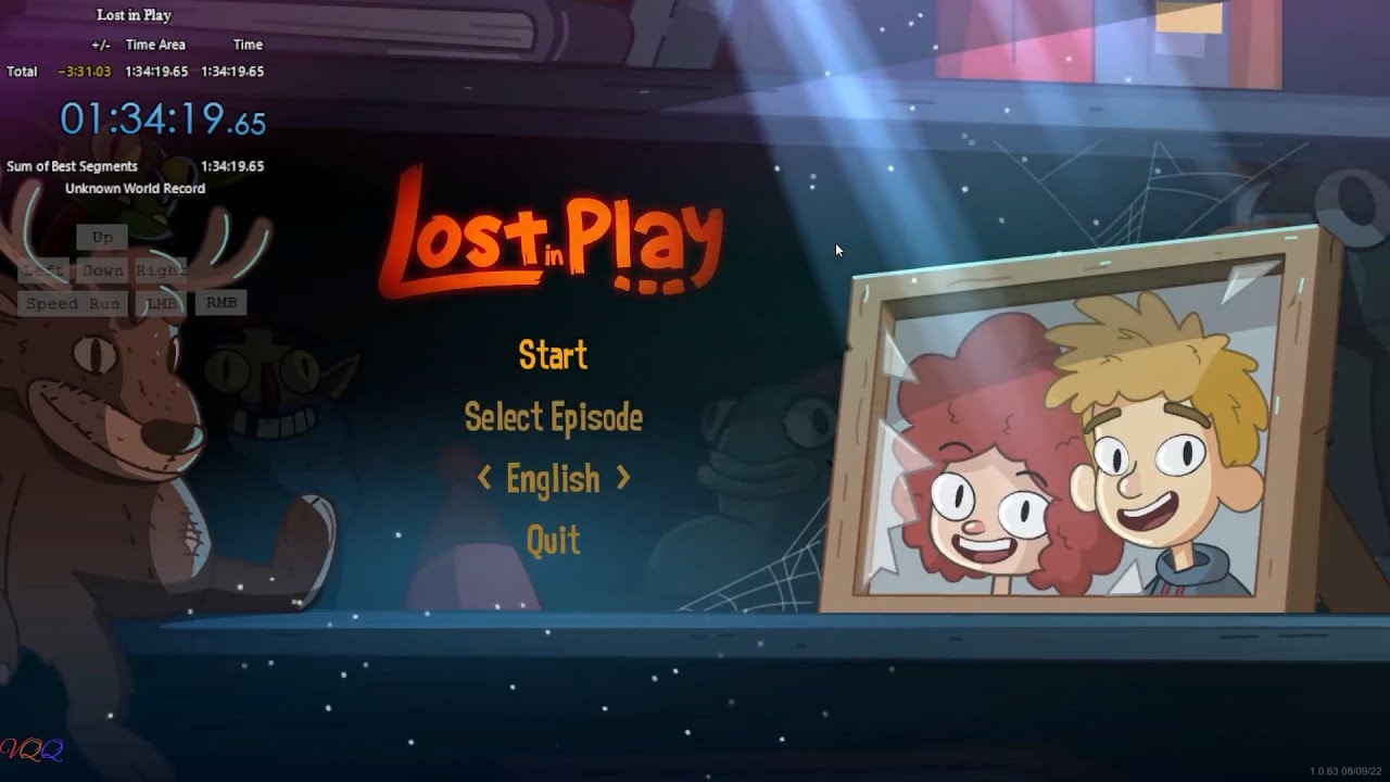 Is this a speedrun video | Lost in Play | Any% - 01:34:19.65