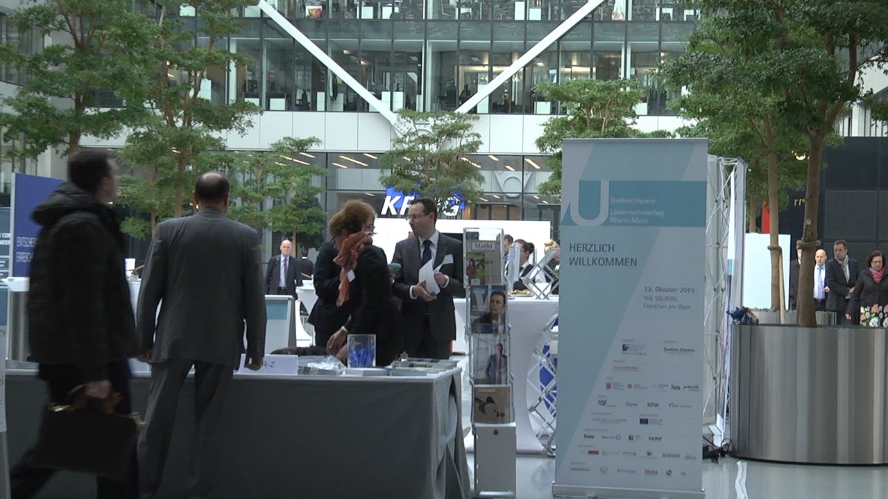 Rhein-Main TV auf dem 1. Unternehmertag in Frankfurt