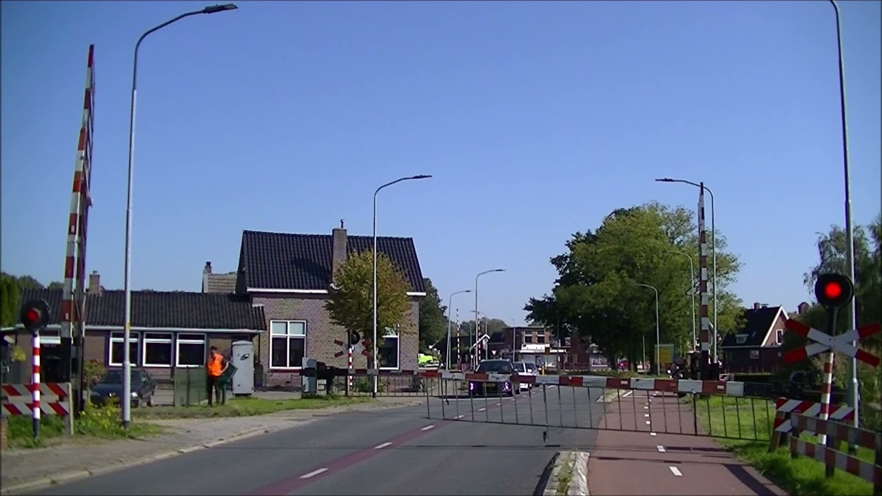 Spoorwegovergang Stadskanaal // Dutch railroad crossing // Stadskanaal Onder Stoom 2024