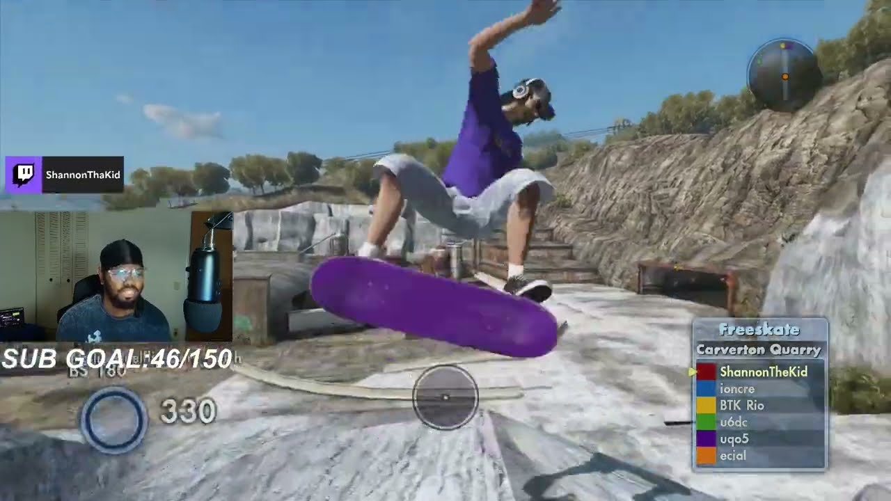Spectating Viewers Tricklining (Skate 3)