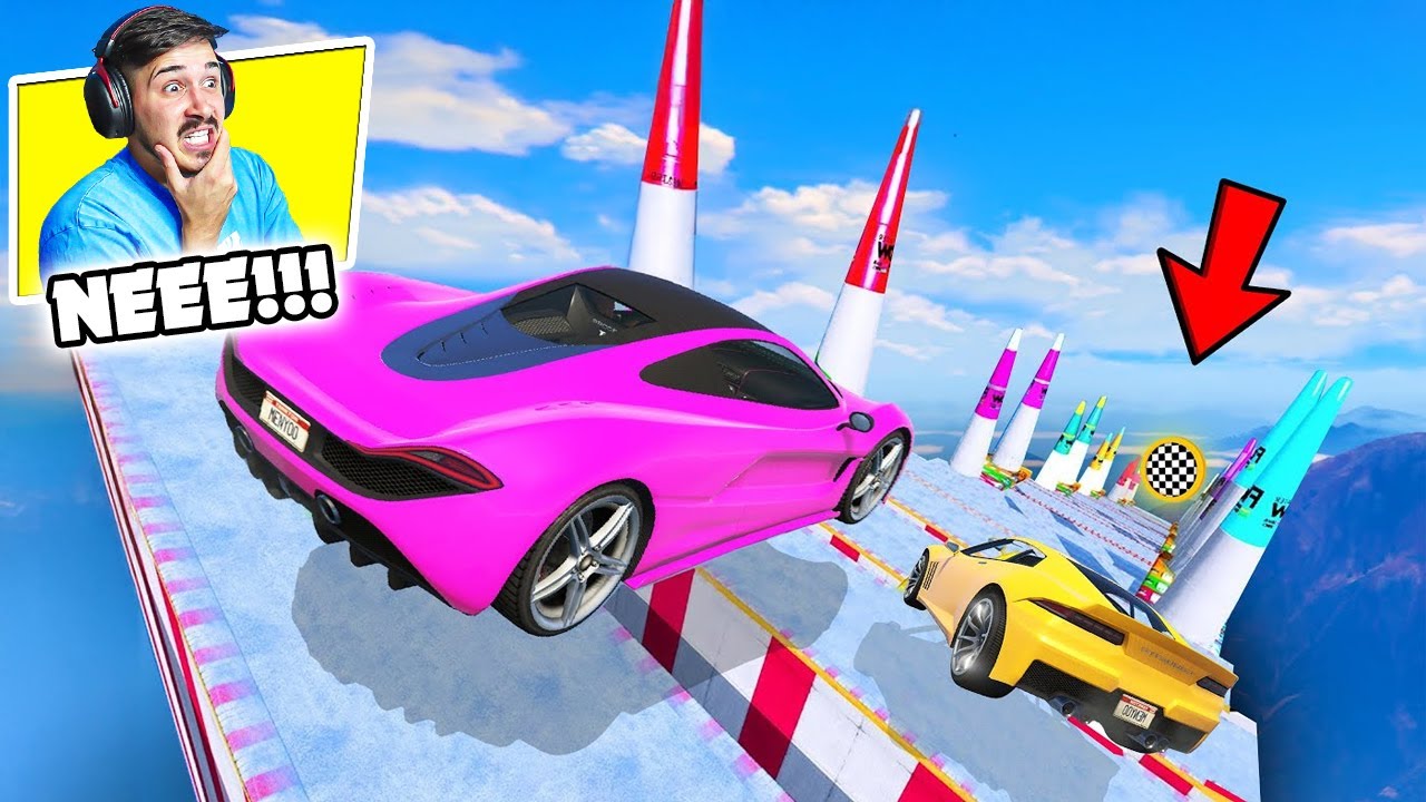 KO PRVI DOĐE DO KRAJA NAJKLIZAVIJE RAMPE U GTA 5 POBJEĐUJE !!!