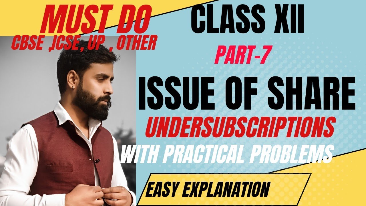 under subscription of shares class 12 | share capital  | issue of share capital |company accounts