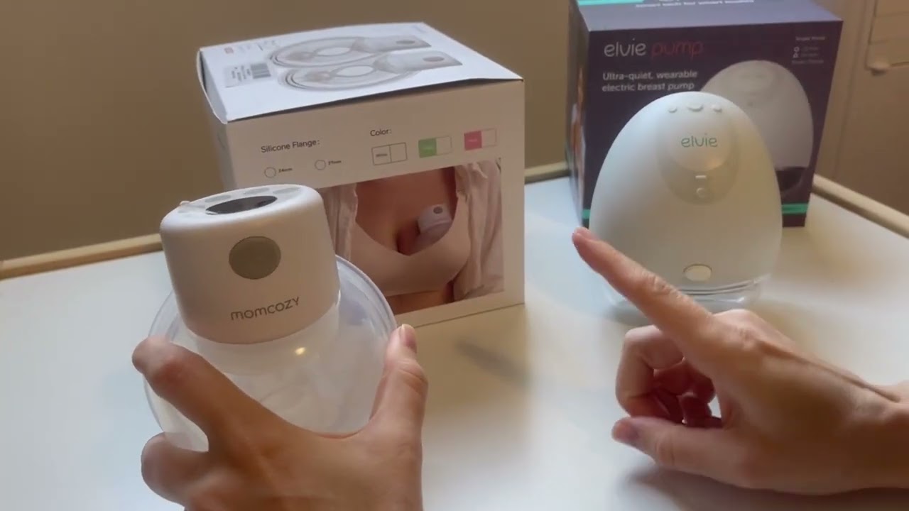 Elvie Pump и MomCozy S12 – сравнение молокоотсосов: какой лучше?