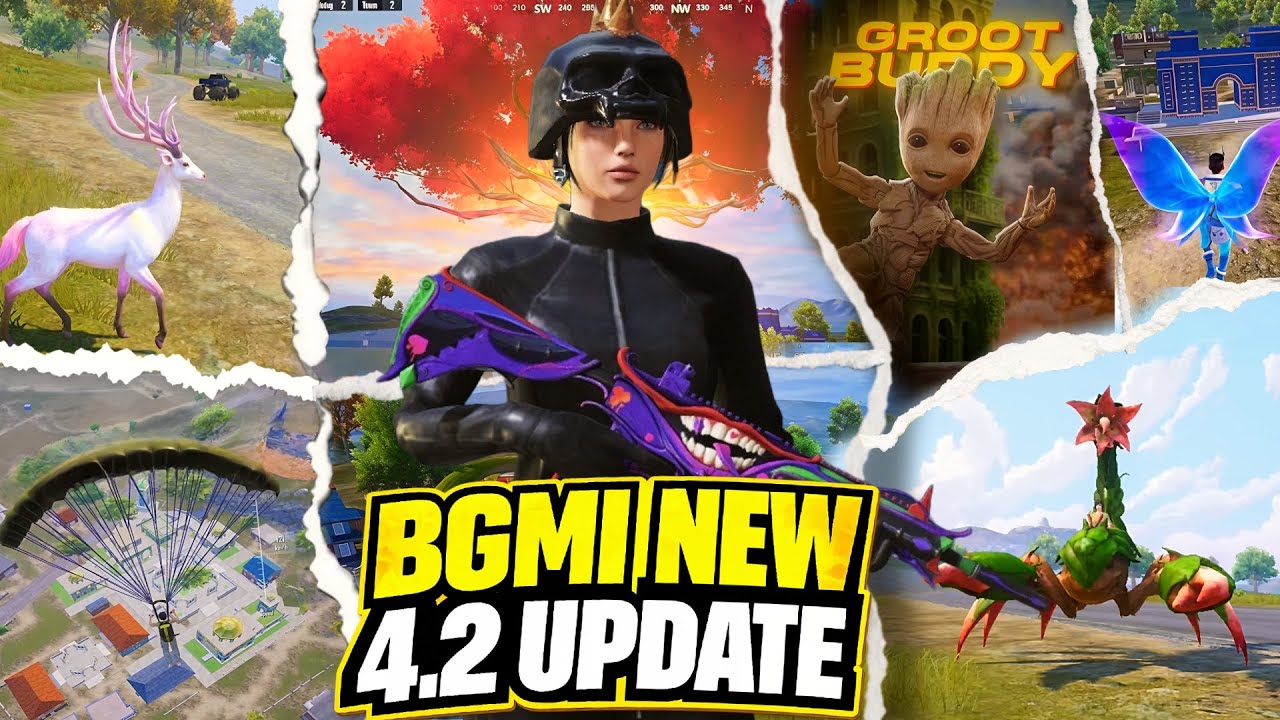 🔴 BGMI LIVE 🔥4.2 UPDATE  RANK PUSH TO CONQUEROR | CHALLENGES + CUSTOM ROOMS | SOURABH GAMING