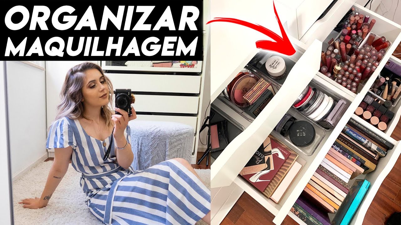 ORGANIZA&Ccedil;&Atilde;O DA MAQUILHAGEM | STUDIO MAKEOVER | Joana Gentil