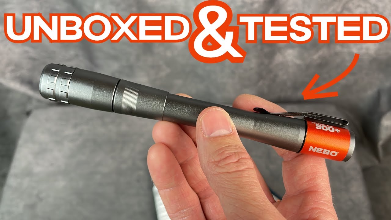 Ручной фонарик на 500 люмен!?!? Вау! - Nebo Inspector 500+ Pen Light