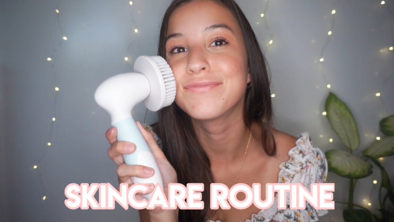 SKINCARE ROUTINE | how I keep my skin clear ft Duvolle Spin Care System