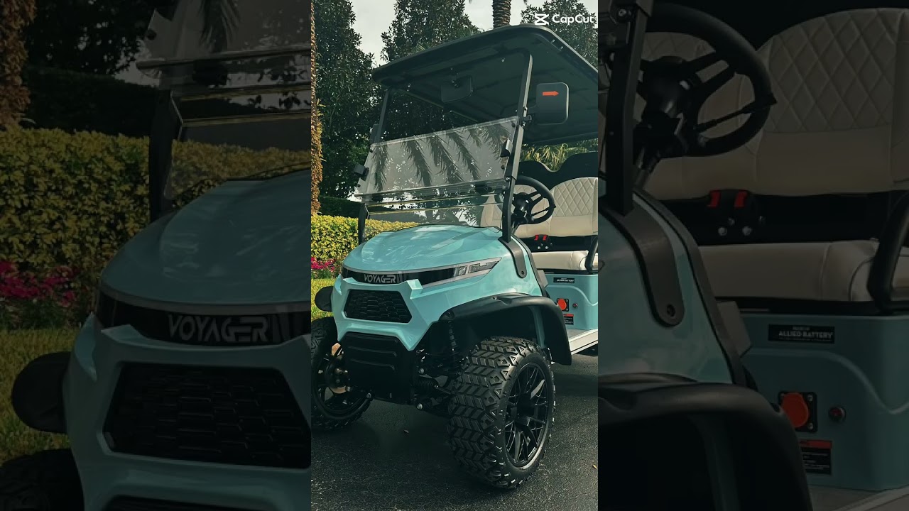 Custom golf cart builds