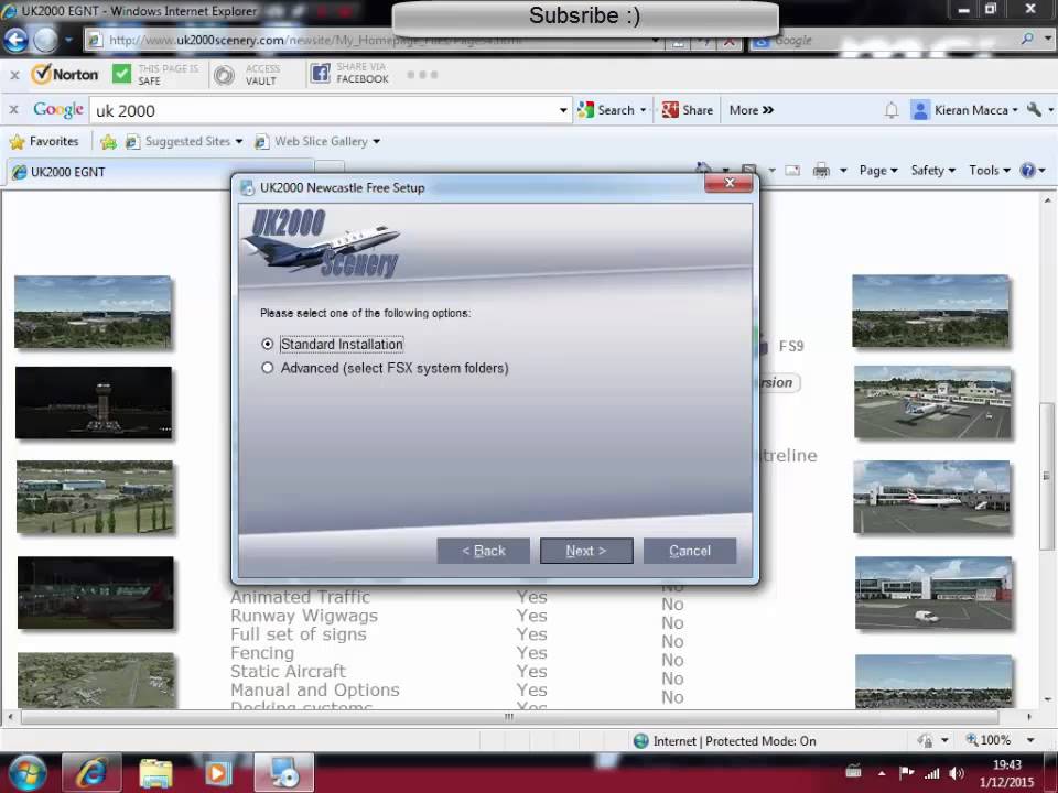 How to Install airport scenery into FSX