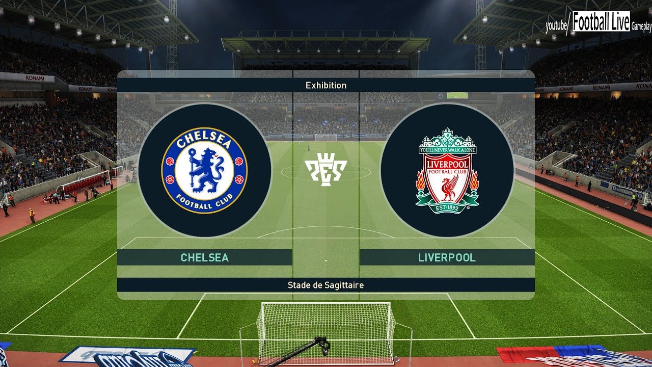 PES 2019 | Chelsea FC vs Liverpool FC | Full Match & Amazing Goals | Gameplay PC