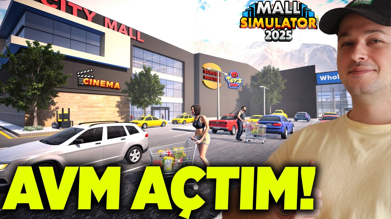 DEVASA ALIŞVERİŞ MERKEZİ A&Ccedil;TIM! B&Uuml;T&Uuml;N MAĞAZALAR BİR ARADA! Mall Simulator #1