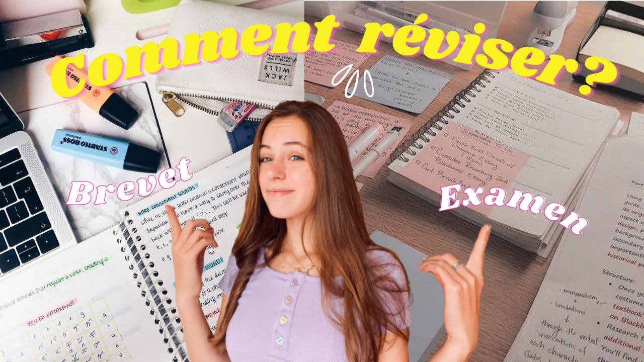 Comment RÉVISER ses cours *brevet, examen,bac*