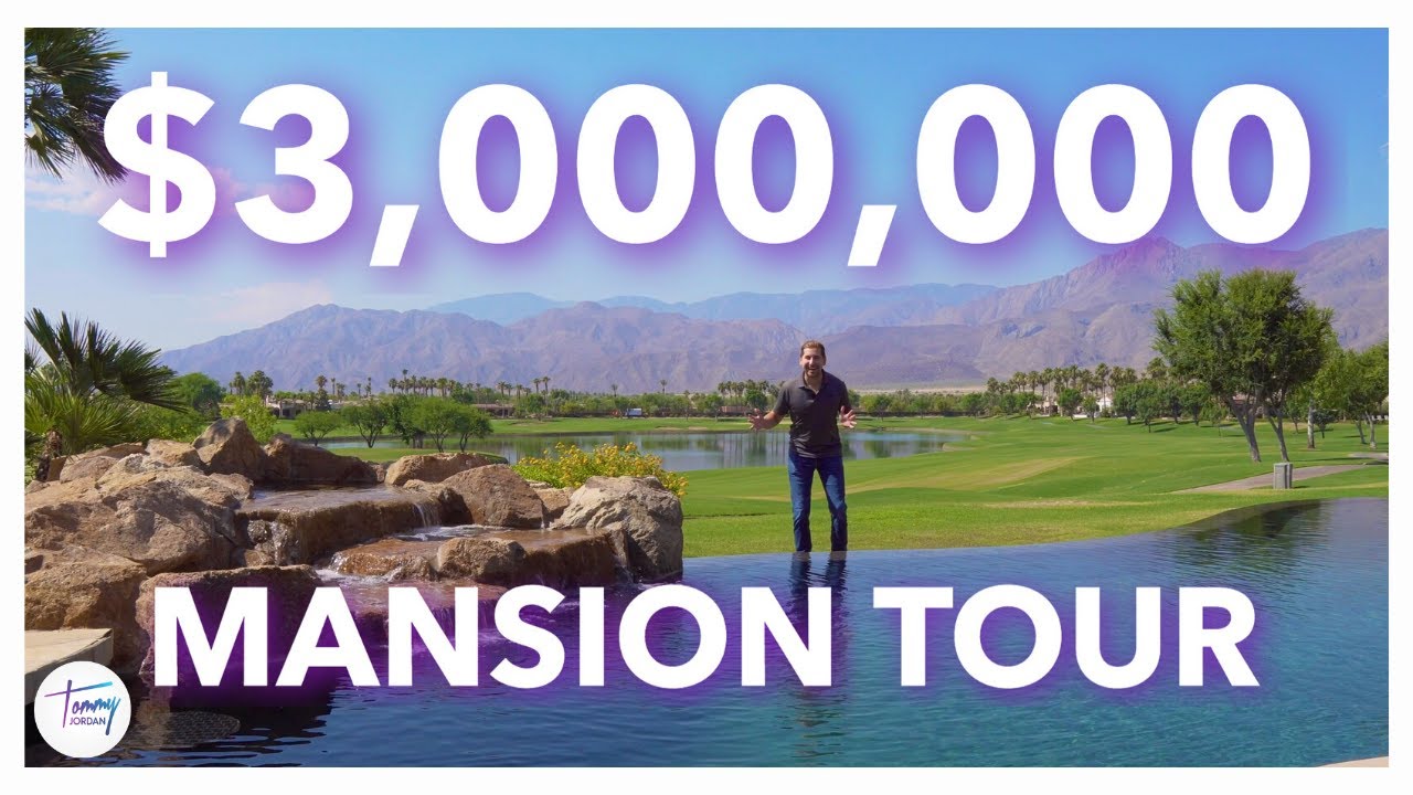 Tour a 3 MILLION Dollar PALM SPRINGS CALIFORNIA MANSION! | Luxury House Tour
