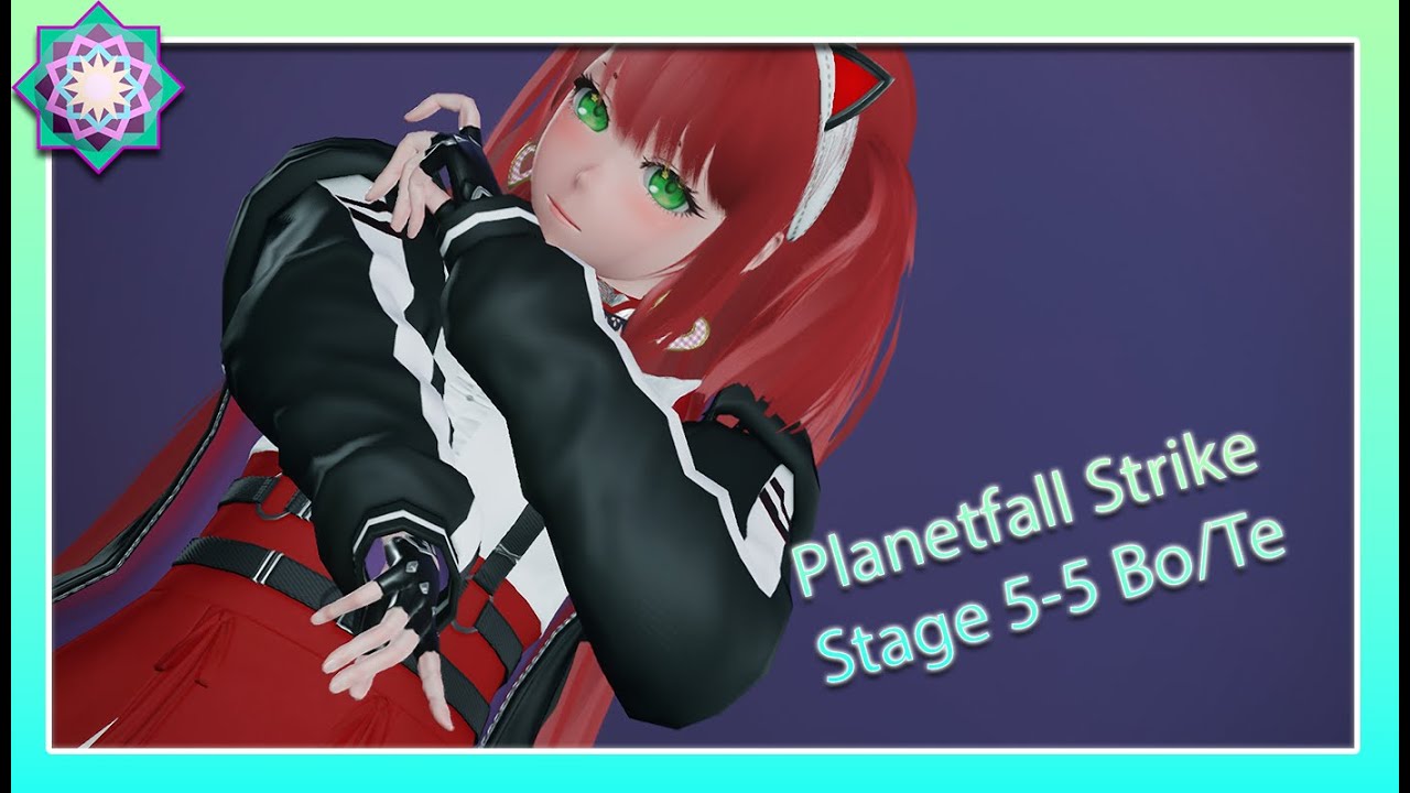 [PSO2 NGS] Planetfall Strike Stage 5-5 Bo/Te Adras
