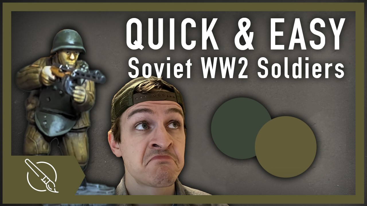 These guys paint up real fast  - Soviet WW2 Soldier Painting Guide - RKX Miniatures