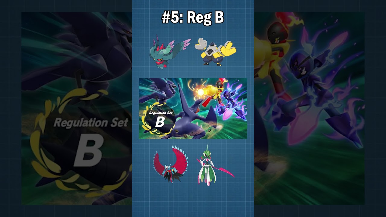 Ranking EVERY Scarlet and Violet VGC Regulation's cover art! #pokemon #shorts