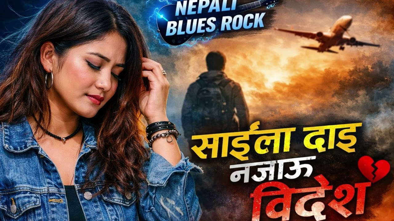 साइँला दाइ नजाऊ विदेश | Nepali Blues & Rock | Emotional Folk Song